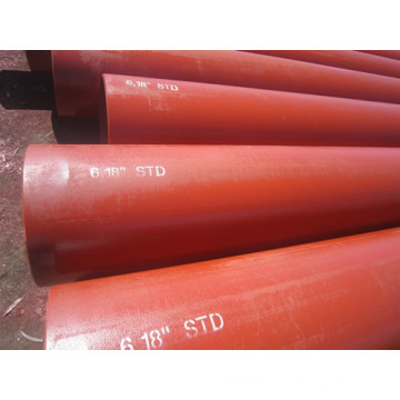 Carbono ASTM A106 soldó con autógena la pipa de acero o tubo API alta presión aceite laminado en caliente de tubos de